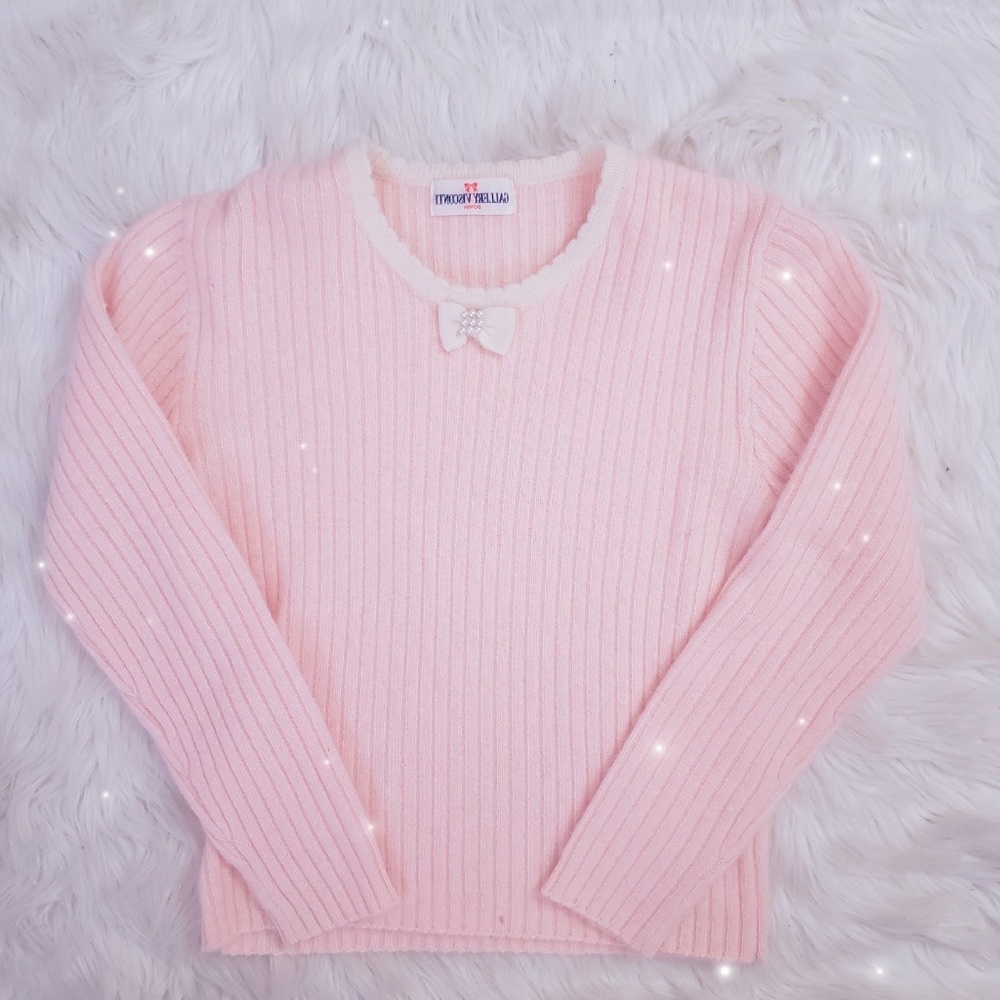 Soft pink romantic sweater (purchased in tokyo!)